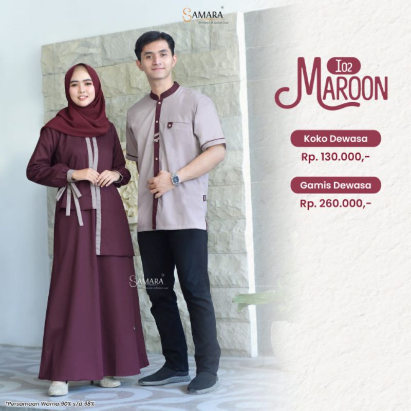 GAMIS SAMARA I02 maroon