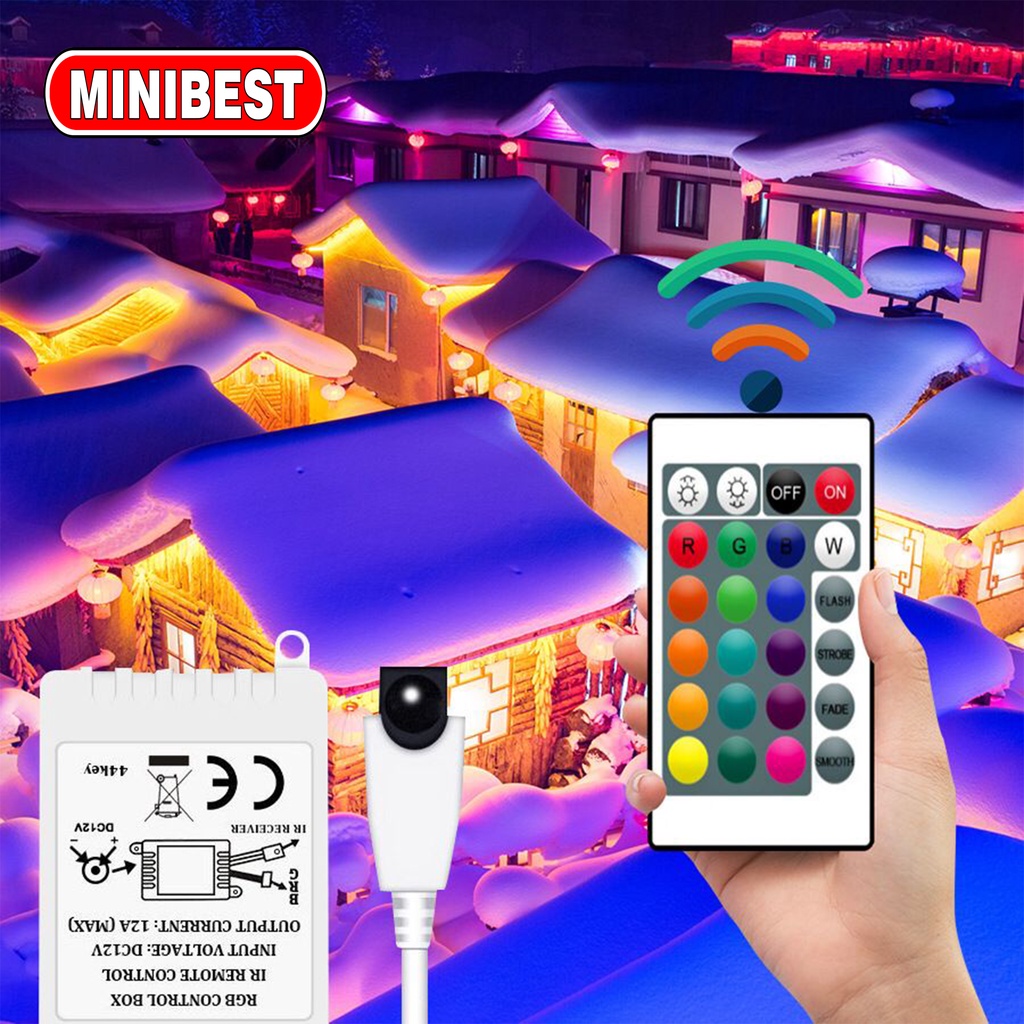 [MB] PAKET LAMPU LED STRIP 2835 5050 RGB REMOTE LAMPU HIAS WARNA WARNI LAMPU KAMAR AESTHETIC