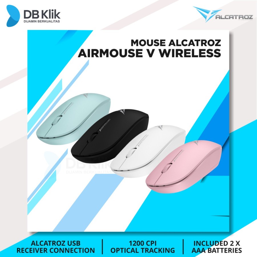 Mouse Alcatroz Airmouse V Wireless 1200CPI - Alcatroz Airmouse 5