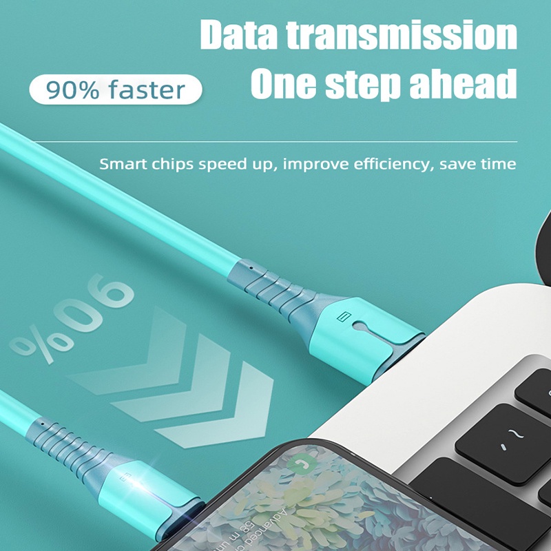 Kabel Data / Charger USB Tipe C 5A Fast Charging Untuk Semua Tipe C Jack Perangkat