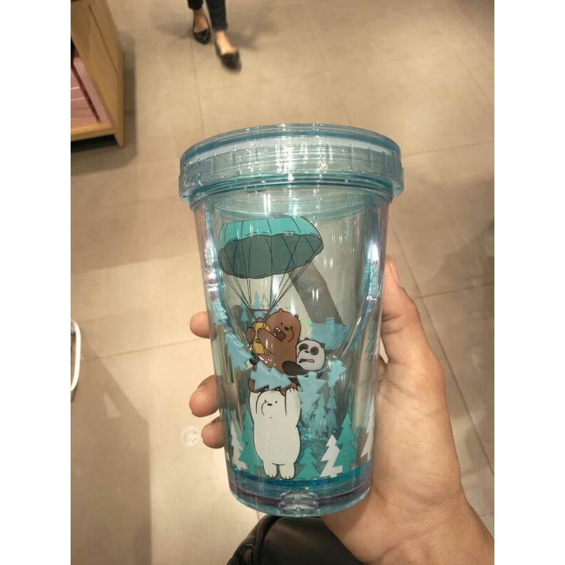 Botol Minum We Bare Bears Miniso