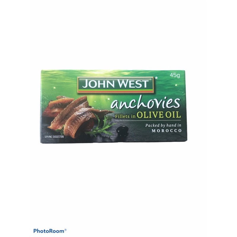 John West Anchovies Fillets in Olive Oil