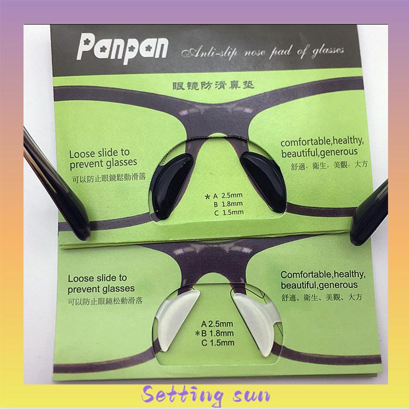 Bantalan Hidung Kacamata Anti Slip Permukaan Halus TN