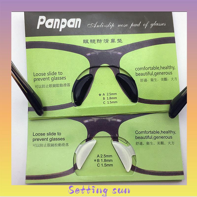 Bantalan Hidung Kacamata Anti Slip Permukaan Halus TN