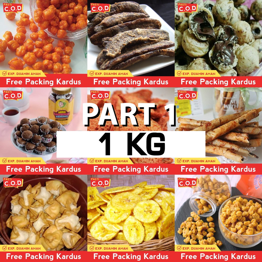 TERMURAH snack kiloan makanan ringan 1 KG jajanan jadul TERMURAH snack kiloan makanan ringan 1 KG jajanan jadul