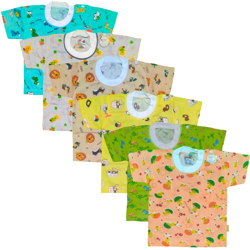 Baju Bayi Oblong Lengan Pendek USAGI 6 - 12 bulan