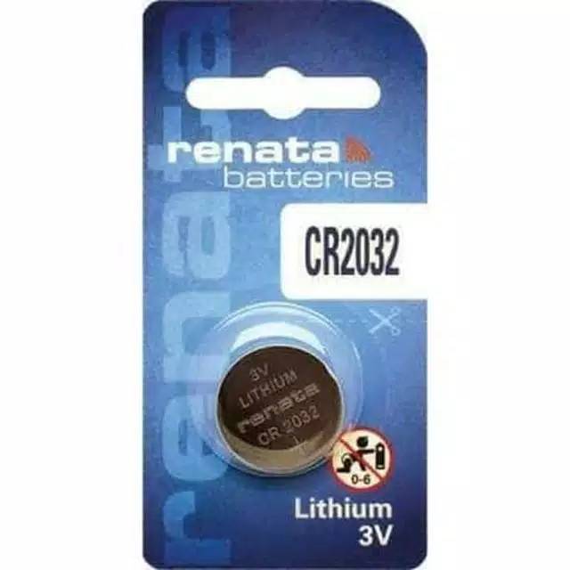 RENATA CR2032 Baterai Jam Tangan Digital dan Dual Time Batrai CMOS