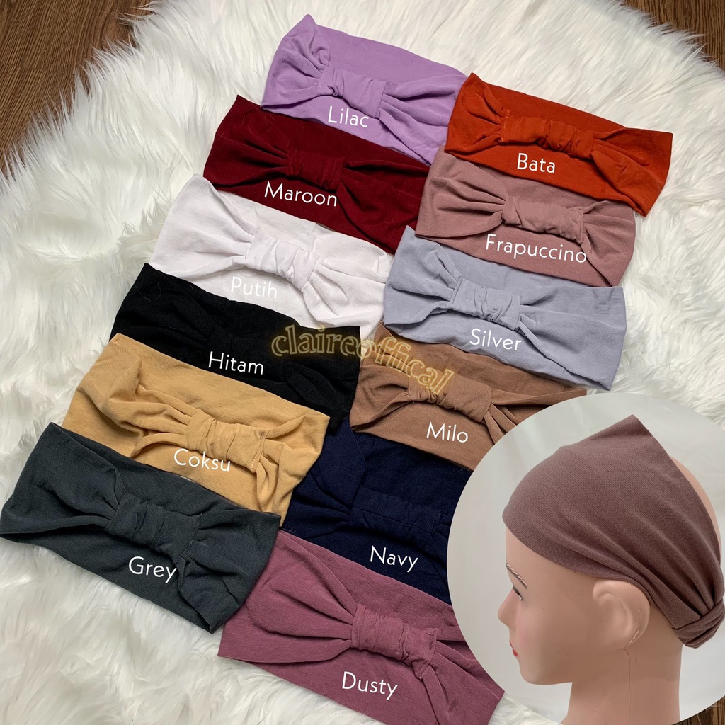 Bandana Ciput Bando Kaos Premium / Bandana Bando Kaos Basic / Ciput / Bandana/ Bando