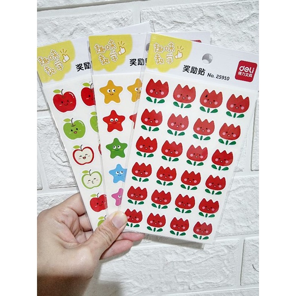 

Cartoon Sticker Reward Deli / Kartun Sticker untuk apresiasi anak Reward Stiker