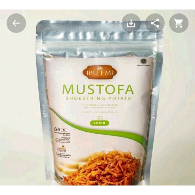 

Mustopa Ibu Emi Kentang Kering Gurih 125 g