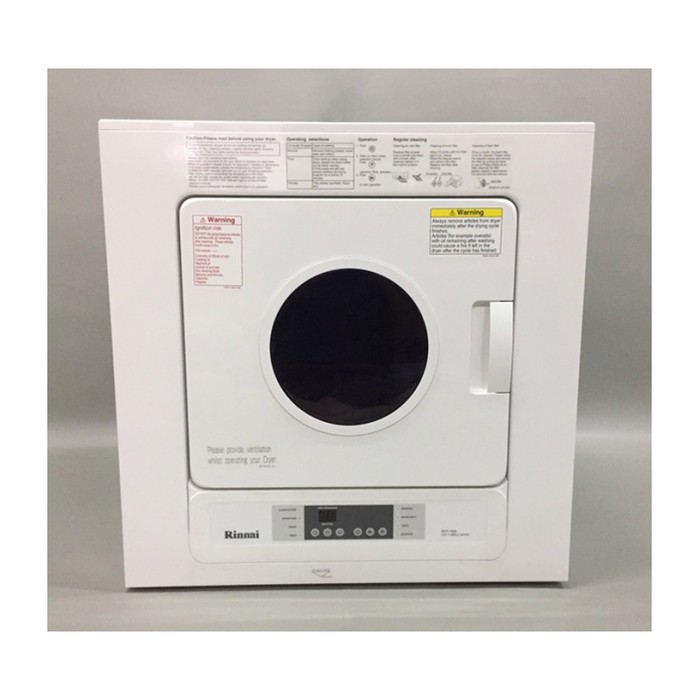 PENGERING PAKAIAN GAS DRYER RINNAI RDT 600 IND 6KG LAUNDRY