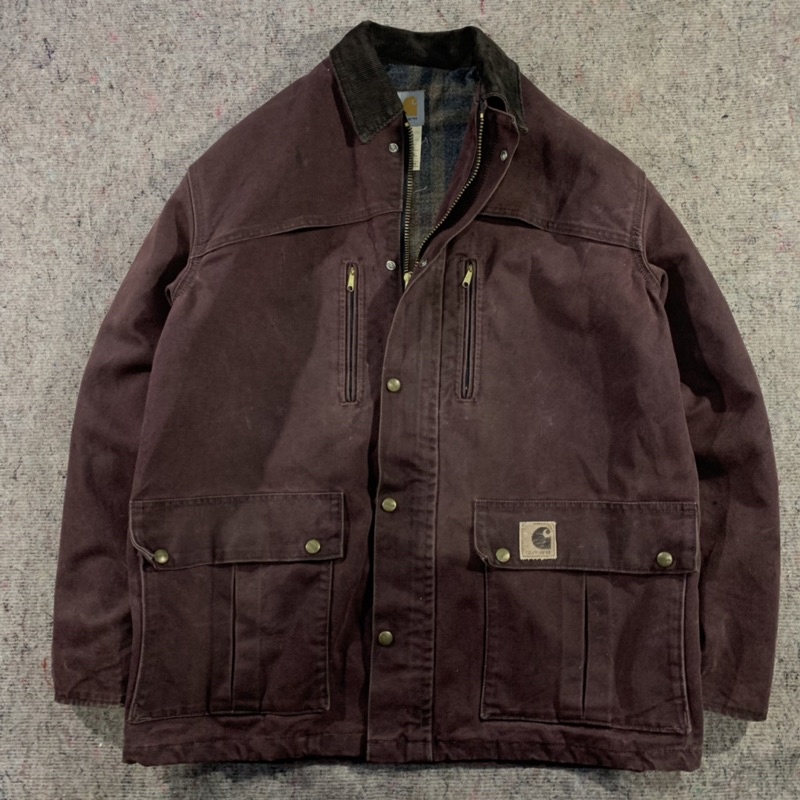 CARHARTT DETROIT BLANKET LINED WORK C10BRG JAKET