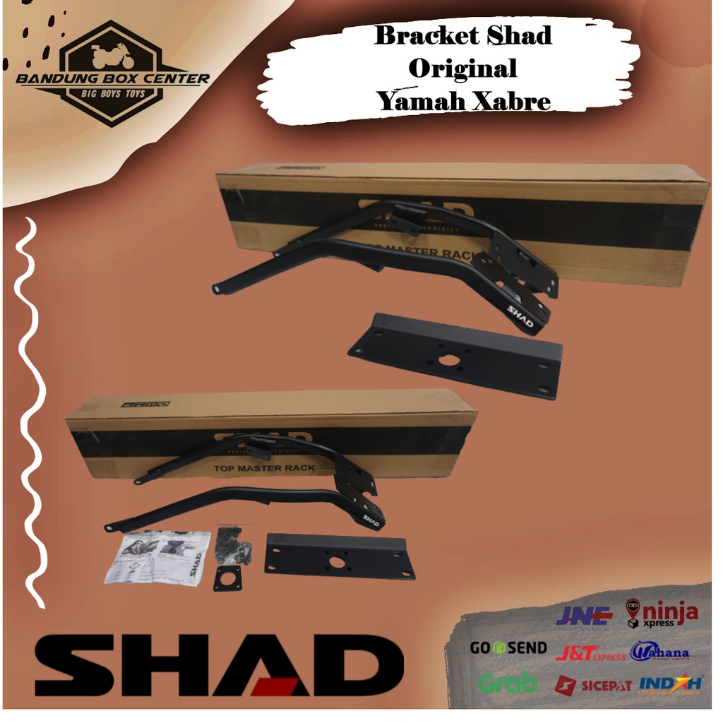 Bracket Box atau Breket Shad Original untuk motor Yamaha Xabre