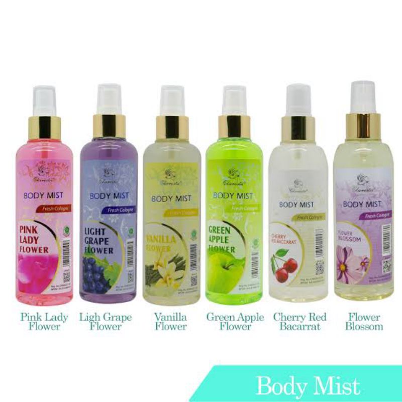 body mist parfum claresta
