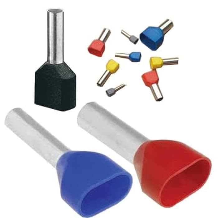 Skun Kabel Ferrules twin kabel / skun ferulles 2 kabel 2 x 2.5mm