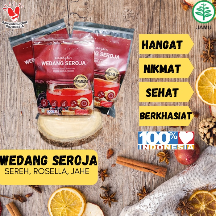 

WEDANG SEROJA / TEH SEROJA - LENGKAP DENGAN GULA BATU