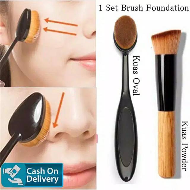 2in1 Set Brush Makeup