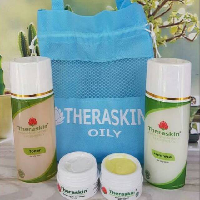 THERASKIN OILY // CREAM THERASKIN // THERASKIN BERMINYAK