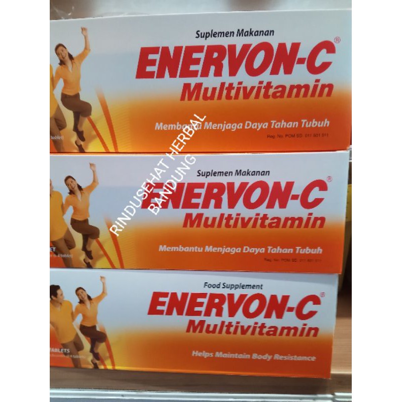 ENERVON C 1BOX 25 STRIP 100 TABLET Vitamin c enervonc