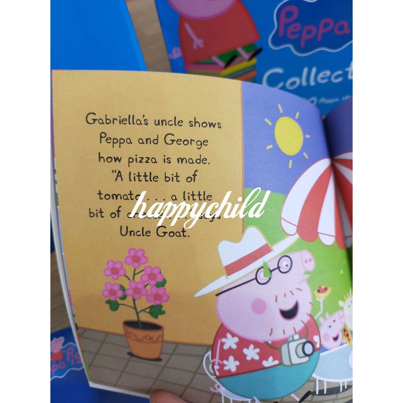 The ultimate peppa pig collection 50 books/buku peppa free DVD/buku impor/buku anak/hapoychild