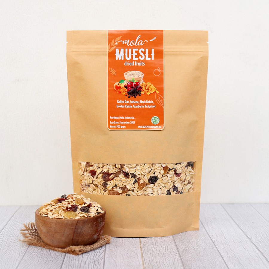 Paket Mola Muesli Bebas Pilih Rasa