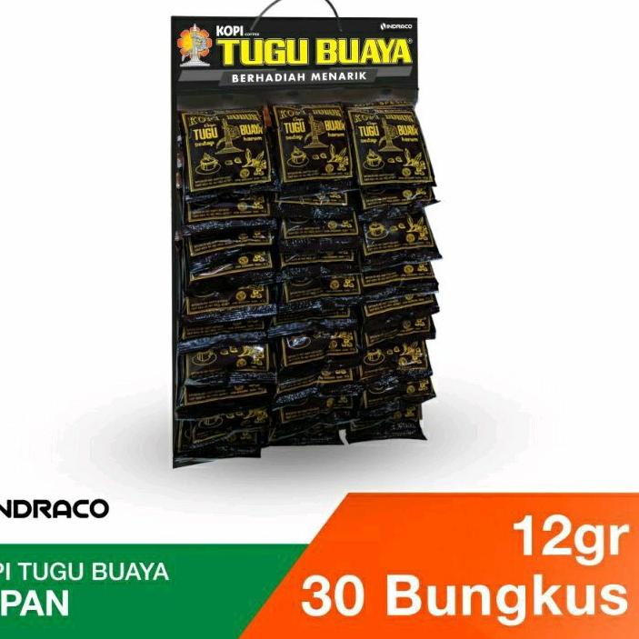 

(PROMO DTS50) Kopi Tugu Buaya Renteng 12gram Isi 30pcs ✿