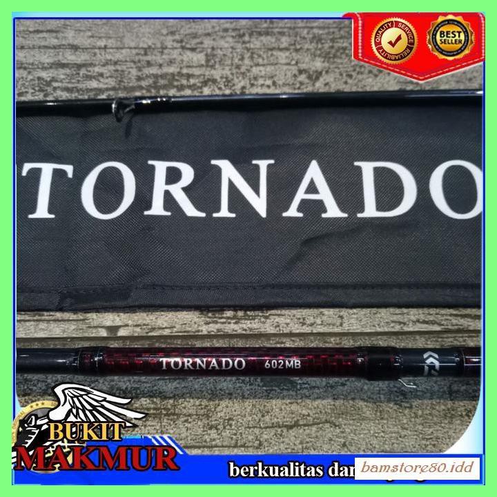 JORAN-PANCING- JORAN BC DAIWA TORNADO ROD DAIWA 602MB/180 6-12LBS -PRODUK-TERANYAR.