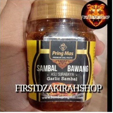 

pring sambal bawang garlic sambal 130gr