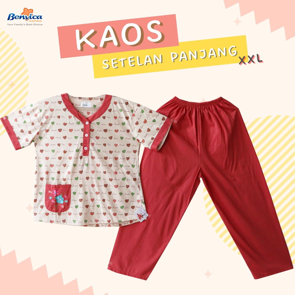 BAJU TIDUR CELANA PANJANG XXL AMR - A