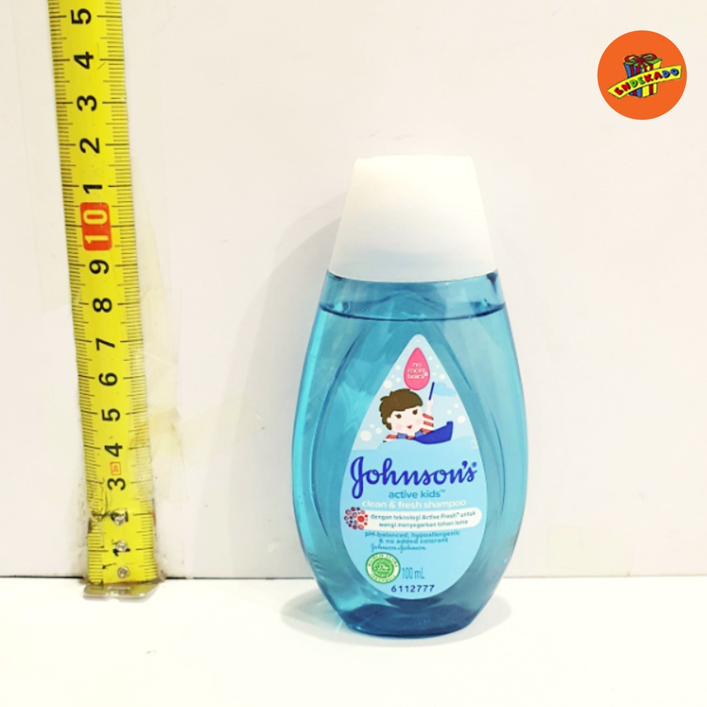 JOHNSON'S ACTIVE KIDS CLEAN &amp; FRESH SHAMPOO BOY 100ml - Sampo Bayi