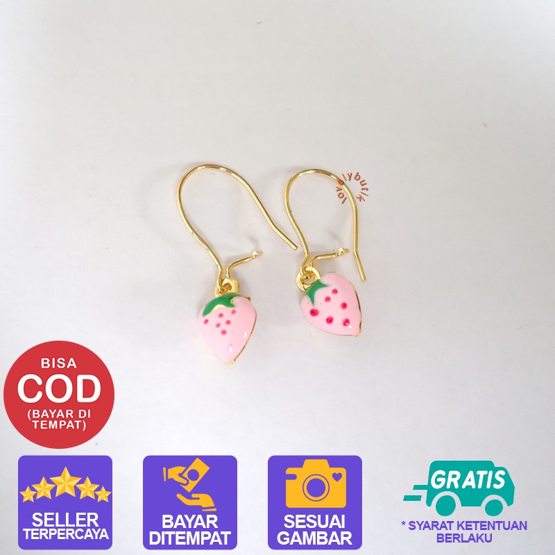 Lovelybutik Anting Desi Xuping Anak Model Stoberi Anting Anak stoberi