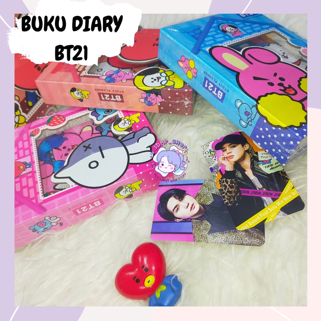 Buku Notes diary bt21