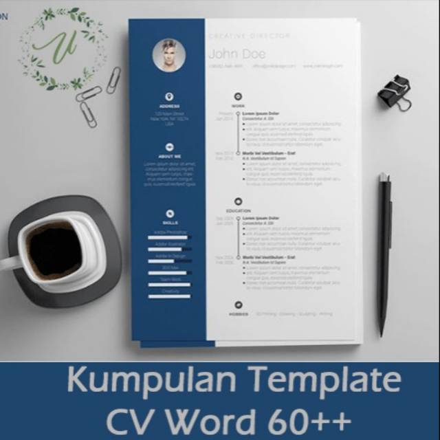 Template Cv Lamaran Kerja Format Word