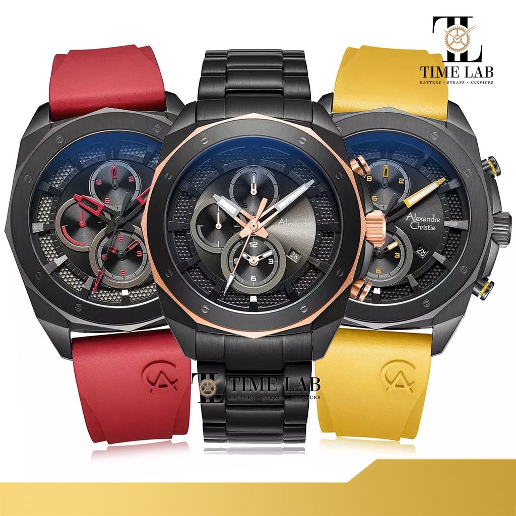 JAM TANGAN ALEXANDRE CHRISTIE PRIA AC6611 / AC 6611 / AC 6611MC / AC6611 MC ORIGINAL 100%
