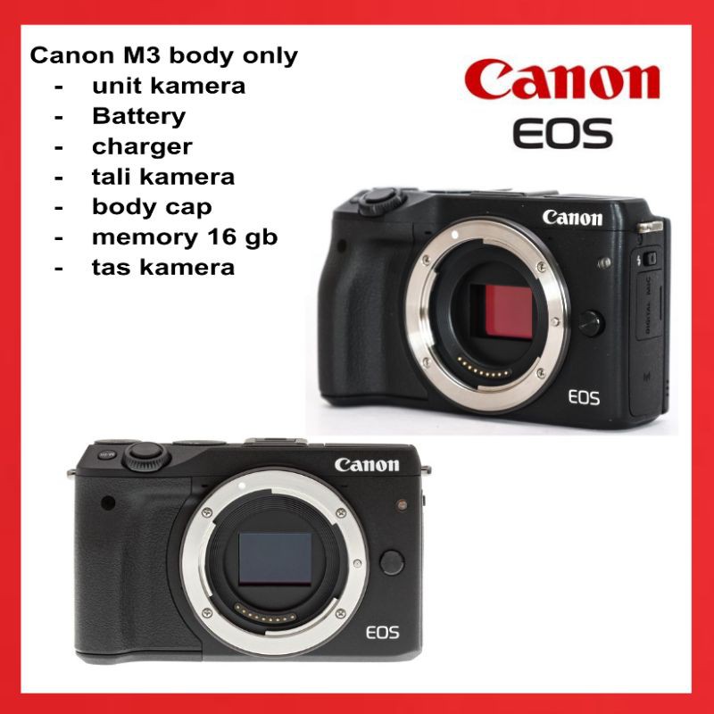 CANON EOS M3 KIT 15-45MM FULLSET-7