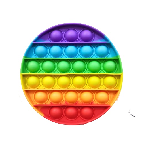 Pop it fidget toy Rainbow-Circle