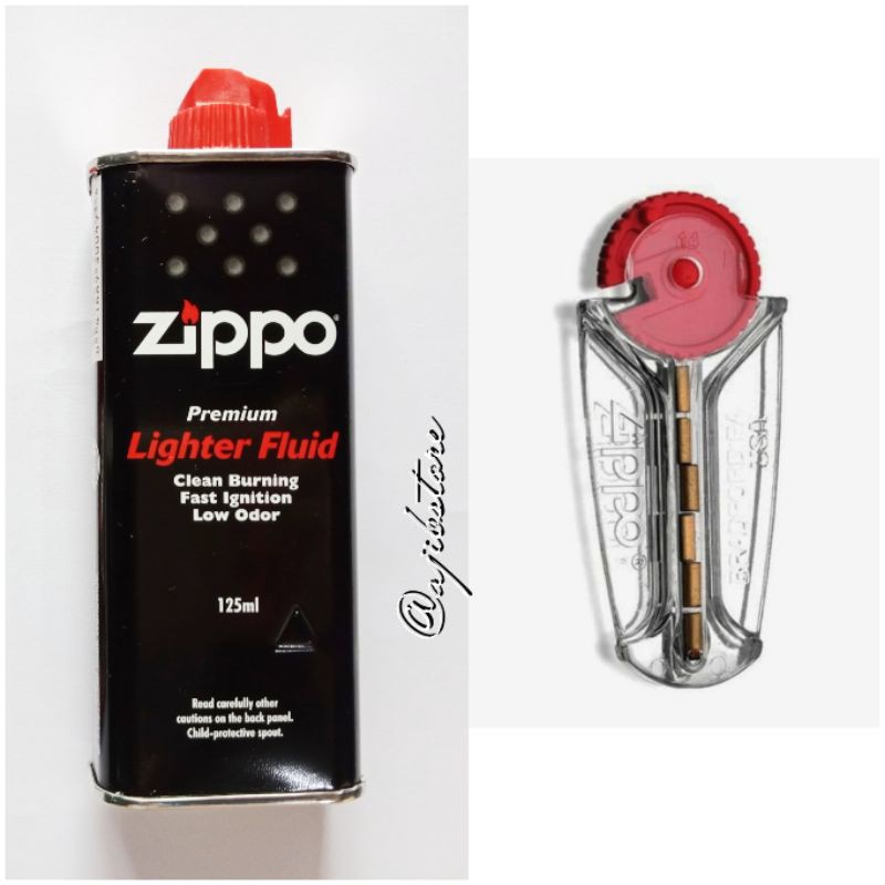 MINYAK ZIPPO+ BATU + SUMBU KOREK