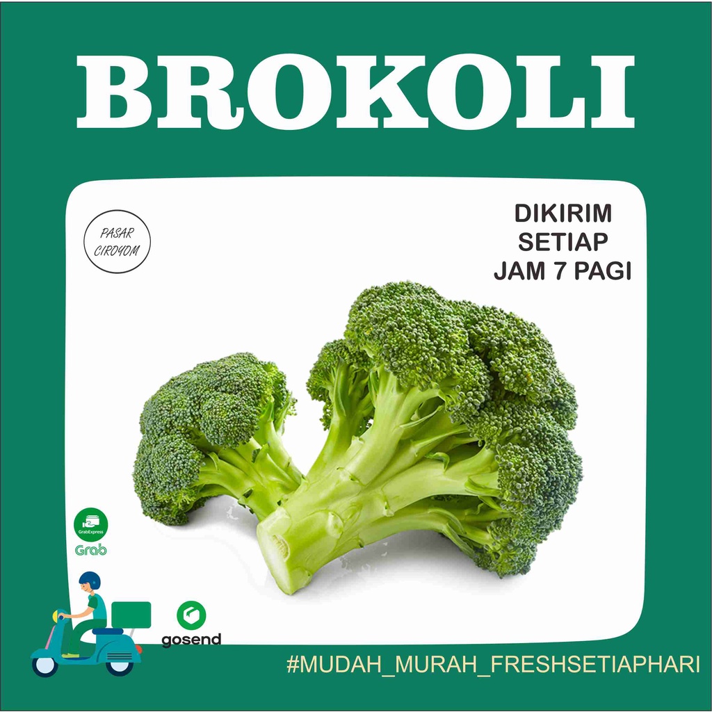 

PROMO BROKOLI FRESH MURAH BANDUNG 1KG SAYUR ONLINE