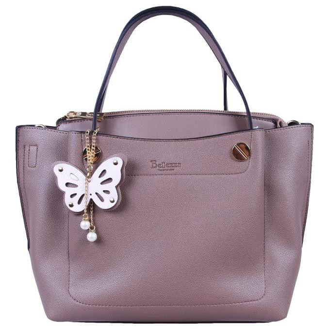 Baru tas handbag wanita korean✨ Bellezza Handbag MS22797 Khaki TasHandBagMurah