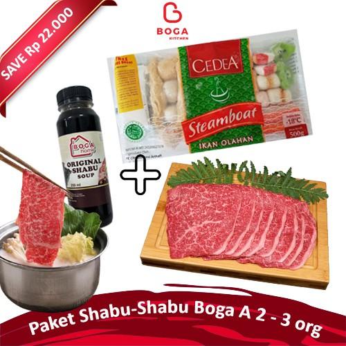 

Makanan Beku | Paket Shabu Shabu | Suki | Steamboat Combo 2 - 3 Org Boga A