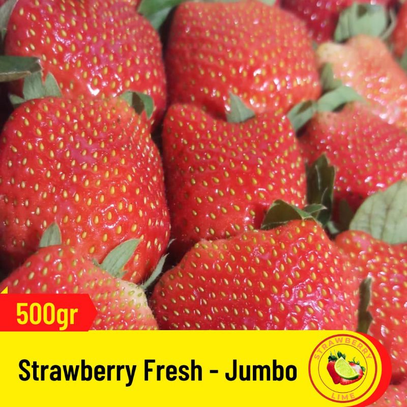 

Strawberry Fresh Jumbo - 500gr