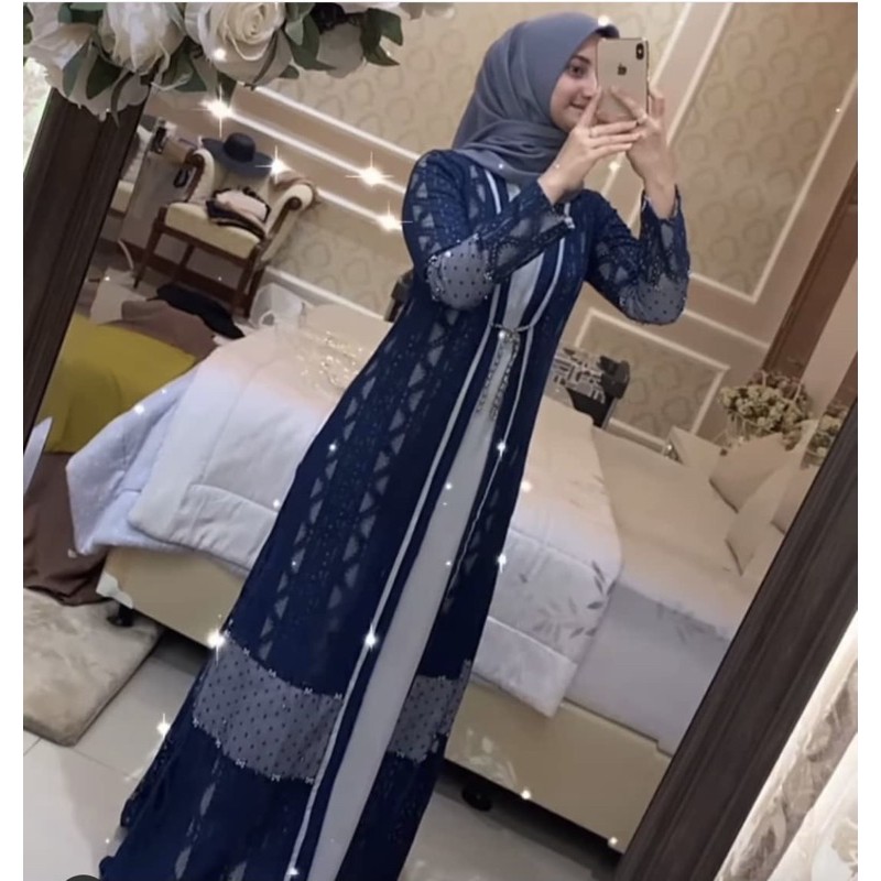 Jenna Harra Luxury original || jenna hara kaleela Navy L