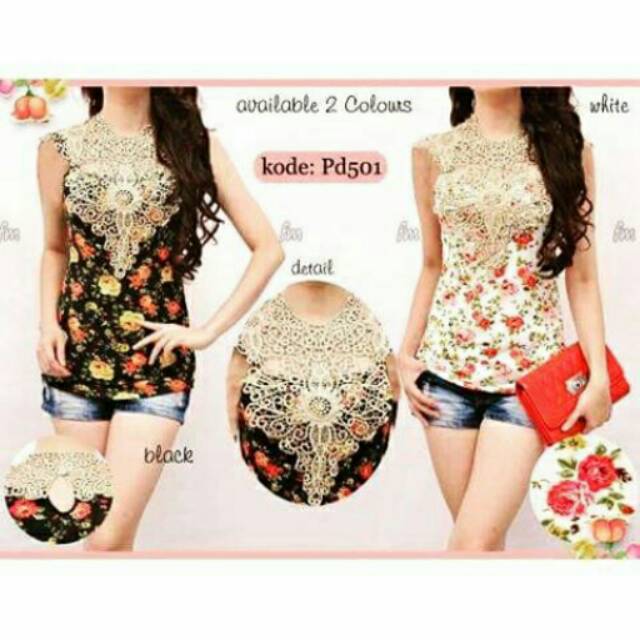 Blouse Megan Flower