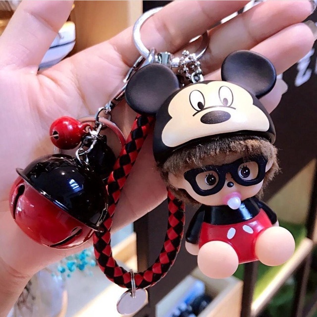 Gantungan kunci mobil  gantungan kunci motor mickey  monchichi GANTUNGAN KUNCI MICKEY MINNIE DISNEY KEYCHAIN UNIK IMUT LUCU TERMURAH SOUVENIR GANTUNGAN TAS MURAH