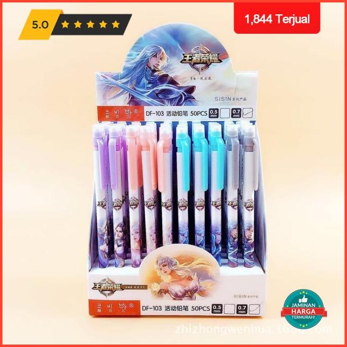 

Super Sale Pensil Mekanik Sisin 0.5 0.5Mm Dengan Penghapus Mechanical Pencil Sale Terlaris