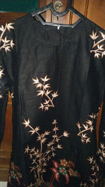 Atasan Batik Dolby Dolbi Dobby Doby Tenun Sutra Tulis Halus Katun Atbm Baron ,sarombit Atasan
