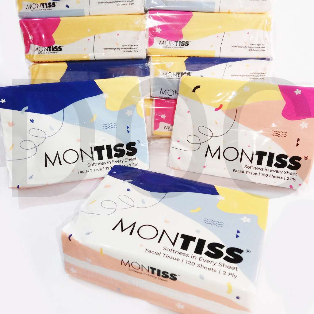 Montiss Facial Tissue 120 Sheets dan 200 Sheets