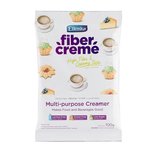 Fiber Crème 100 gr Sachet | Healthy Food
