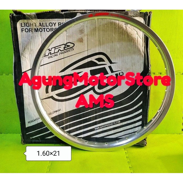 VELG JARI JARI MERK MERK AHRS RACING 21 X 160 WARNA SILVER