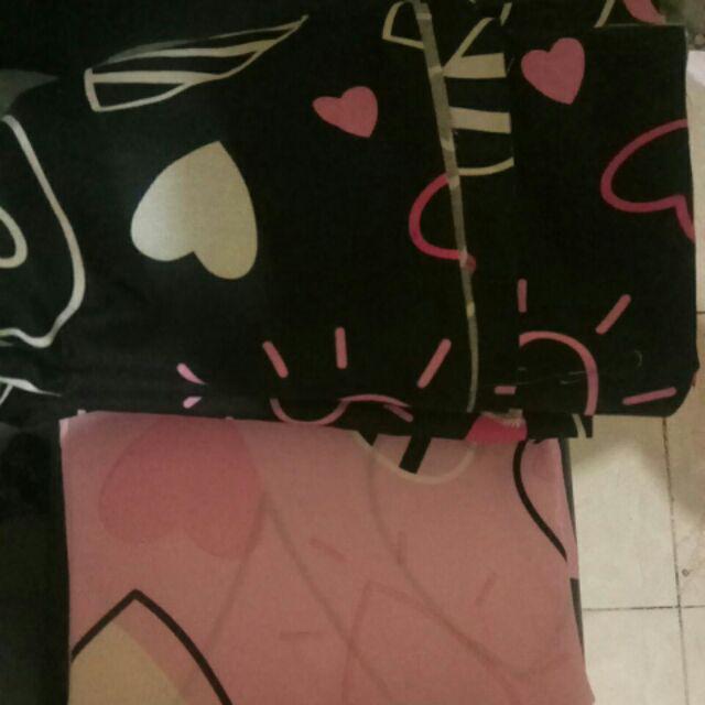 Heart Beat - Kain Sprei Katun Lokal Meteran Star Deluxe